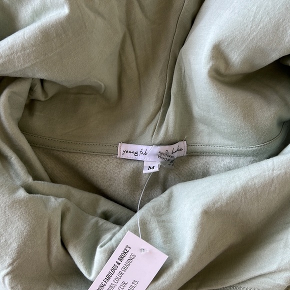 young fabulous & broke Sweatshirt in Green Size M - Picture 4 of 7